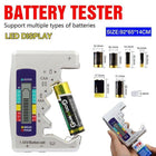 Universal Digital Battery Tester Checker C D N AAA AA 1.5V Button Cell Portable - Aimall