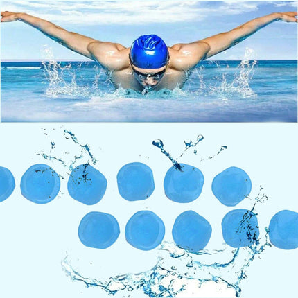 12Pcs Soft Silicone Ear Plugs Comfortable Adjustable Sleep Anti Snore Moldable - Aimall