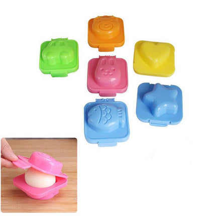 6Pcs Sandwich O7Z Maker boiled egg rice sushi Mold Mould Bento Cutter Decorating - Aimall