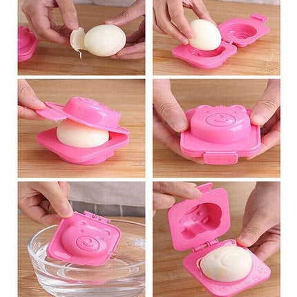 6Pcs Sandwich O7Z Maker boiled egg rice sushi Mold Mould Bento Cutter Decorating - Aimall