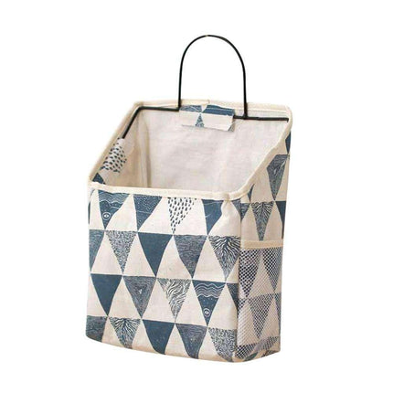 Wall Hanging Storage Bag Home Wardrobe Organiser Pouch Book Holder Phone Pocket - Aimall