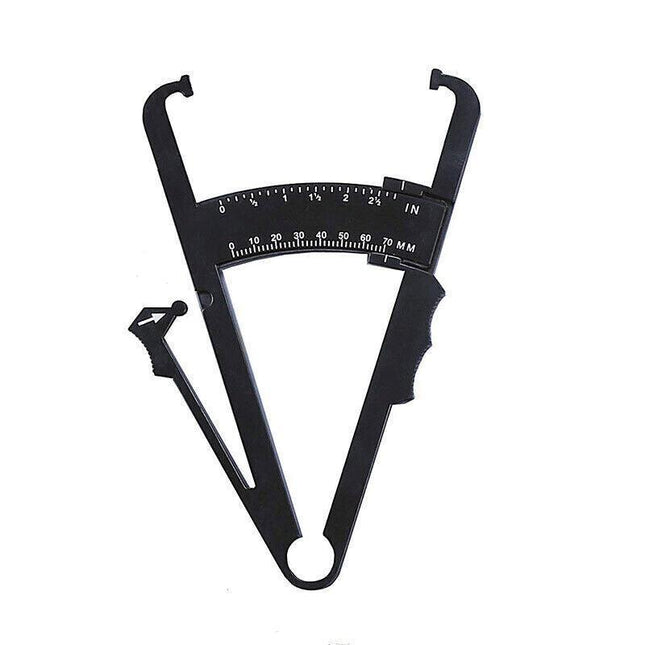 Body Fat Measurement Testing Caliper Skinfold Skin Fold Gym Weight Loss Test AU - Aimall