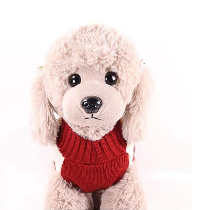 Jumper Sweater Clothes Cat Knitted Coat Puppy Pet Small Dog Winter Knitwear Warm - Aimall