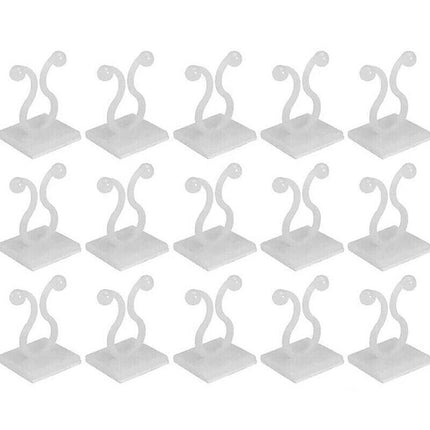 100PCS Invisible Wall Rattan Clamp Clip Plant Climbing Wall Clip Wall Vines Fixt - Aimall