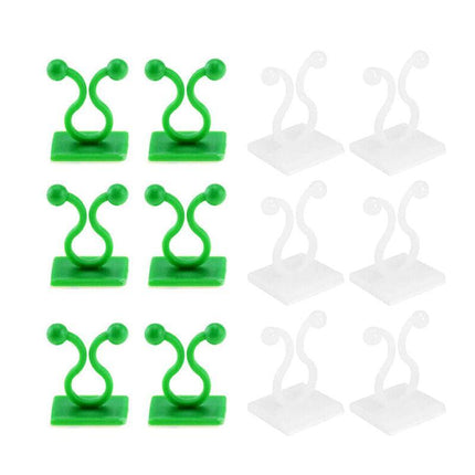 100PCS Invisible Wall Rattan Clamp Clip Plant Climbing Wall Clip Wall Vines Fixt - Aimall