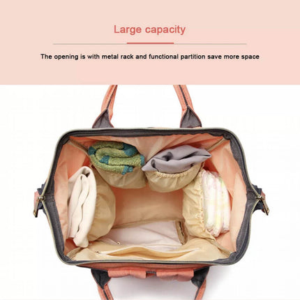 Luxury Multifunctional Baby Diaper Nappy Backpack Maternity Mummy Changing Bag - Aimall