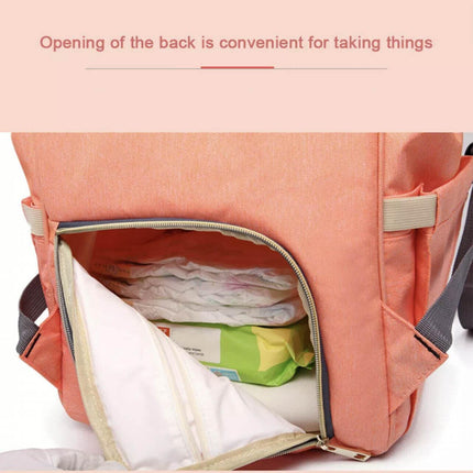 Luxury Multifunctional Baby Diaper Nappy Backpack Maternity Mummy Changing Bag - Aimall