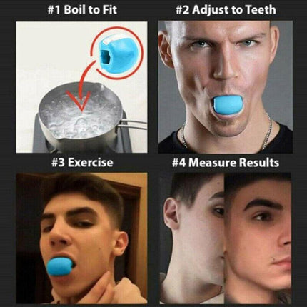 Anti-Age Toning Neck Facial Toner Jaw Exerciser Fitness Face Muscle Jawzrsize AU - Aimall
