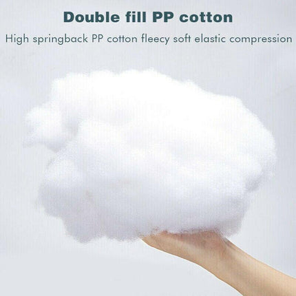 Dog Cat Pet Calming Bed Washable ZIPPER Cover Warm Soft Plush Round Sleeping AU - Aimall