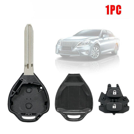 1 x Key Remote Button Shell for Toyota Rav4 Corolla Camry Prado Echo Hilux Yari - Aimall