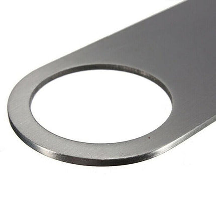 Stainless Steel Speed Bottle Opener Bartender Flat Bar Blade Cap Can Beer Drink - Aimall