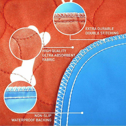Washable Pet Dog Cat Puppy Training Pee Reusable Pads Cushion Bed Absorbent Mat - Aimall