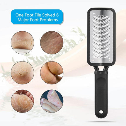 Stainless Steel Foot File Scraper Grater Pedicure Rasp Callus Remover Tool AU - Aimall