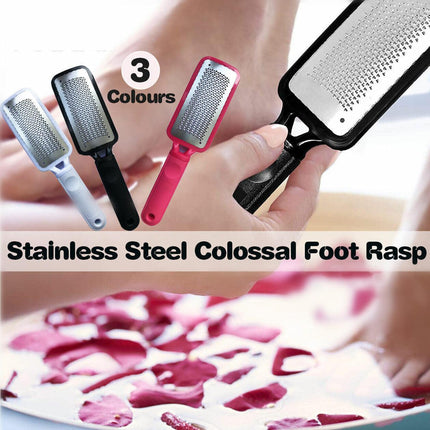 Stainless Steel Foot File Scraper Grater Pedicure Rasp Callus Remover Tool AU - Aimall