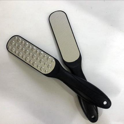 Double Sided Foot File Pedicure Rasp Scrubber Cleaner Dead Skin Callus Remover - Aimall
