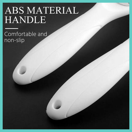 Double Sided Foot File Pedicure Rasp Scrubber Cleaner Dead Skin Callus Remover - Aimall