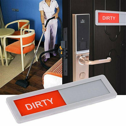 Clean Dirty Dishwasher Magnet Indicator Sign with a Non Scratch Magnetic Backing - Aimall