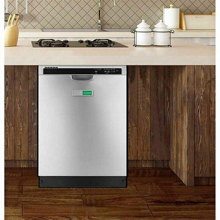 Clean Dirty Dishwasher Magnet Indicator Sign with a Non Scratch Magnetic Backing - Aimall