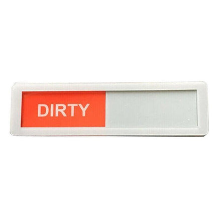 Clean Dirty Dishwasher Magnet Indicator Sign with a Non Scratch Magnetic Backing - Aimall