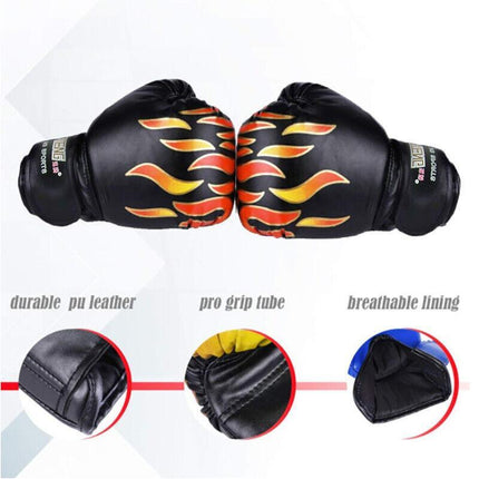 Children Kids Boxing Sparring Training Gloves MMA Kick Boxing Punching Gloves AU - Aimall