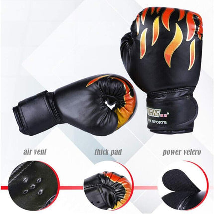 Children Kids Boxing Sparring Training Gloves MMA Kick Boxing Punching Gloves AU - Aimall