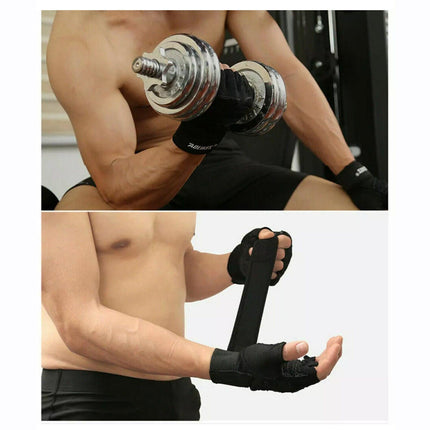 AOLIKES Weight Lifting Gloves Gym Bodybuilding Fitness Workout Cycling Crossfit - Aimall