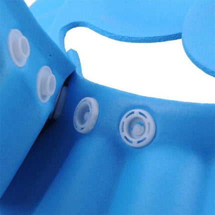 ADJUSTABLE BABY SHOWER CAP KIDS BATH SHAMPOO SHIELD WASH HAIR HAT EAR COVERS AU - Aimall