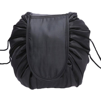 Lazy Cosmetic Bag Printing Drawstring Makeup case Storage Bag Portable Travel AU - Aimall