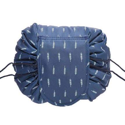 Lazy Cosmetic Bag Printing Drawstring Makeup case Storage Bag Portable Travel AU - Aimall