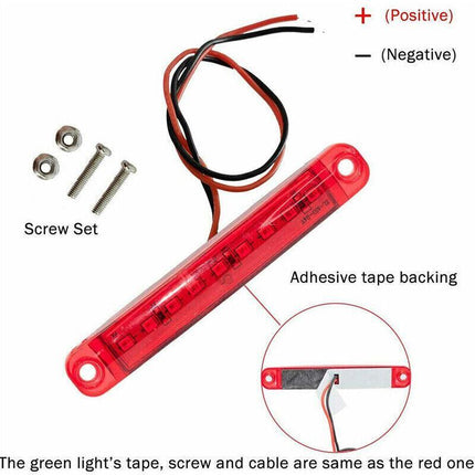 4PCS NEW Boat Navigation Lights Waterproof Marine Utility Led Strip Lights AU - Aimall