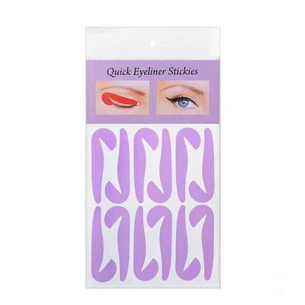 Eyeliner Eyeshadow Stencil Set Eye Makeup Fox Template Non-woven 12 Styles cards - Aimall