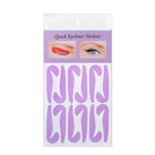 Eyeliner Eyeshadow Stencil Set Eye Makeup Fox Template Non-woven 12 Styles cards - Aimall