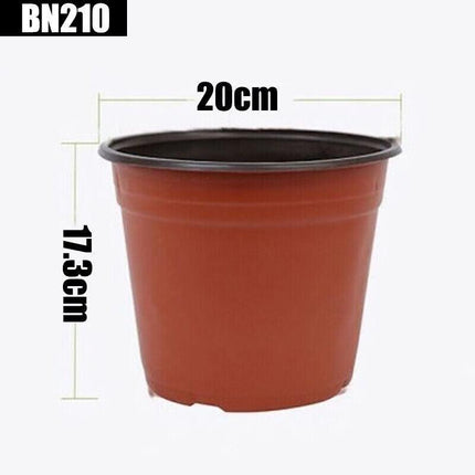 AU STOCK 20PCS SOFT PLASTIC PLANT POTS NURSERY SEEDLINGS CONTAINER 012 AU - Aimall