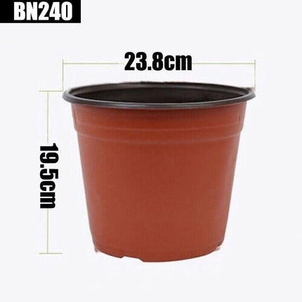 AU STOCK 20PCS SOFT PLASTIC PLANT POTS NURSERY SEEDLINGS CONTAINER 012 AU - Aimall