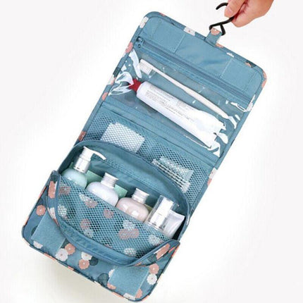 Travel Cosmetic Makeup Bag Hanging Toiletry Case Storage Large Bag Organizer AU - Aimall