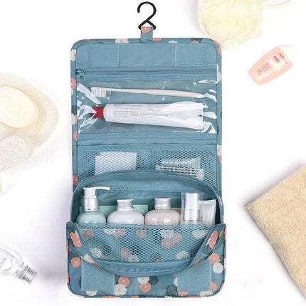 Travel Cosmetic Makeup Bag Hanging Toiletry Case Storage Large Bag Organizer AU - Aimall