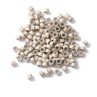 Hair Extension Micro Rings Beads 200 Silicone Lined MicroBeads 5mm x 3mm Links - Aimall