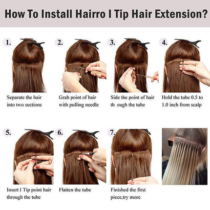 Hair Extension Micro Rings Beads 200 Silicone Lined MicroBeads 5mm x 3mm Links - Aimall