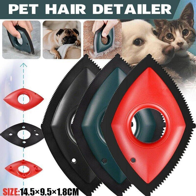 Dog Pet Hair Remover Brush Reusable Fur Cat Lint Cleaning Brush Removal Roller - Aimall