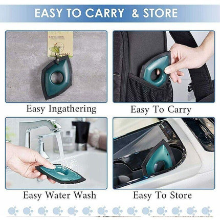 Dog Pet Hair Remover Brush Reusable Fur Cat Lint Cleaning Brush Removal Roller - Aimall