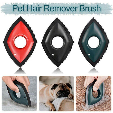 Dog Pet Hair Remover Brush Reusable Fur Cat Lint Cleaning Brush Removal Roller - Aimall