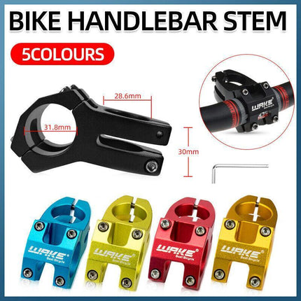 Cycling Bicycle Aluminium Alloy MTB Mountain Bike Handlebar Stem 31.8mm AU Stock - Aimall