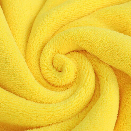 Pet Drying Towel Ultra-absorbent Water Dog Cat Bath Microfiber Clean Soft Cloth - Aimall