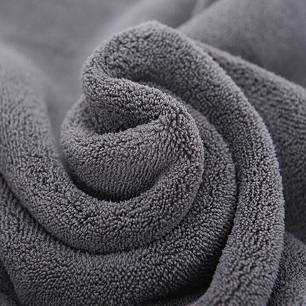 Pet Drying Towel Ultra-absorbent Water Dog Cat Bath Microfiber Clean Soft Cloth - Aimall
