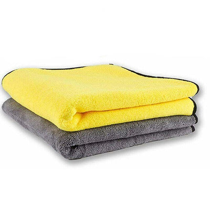Pet Drying Towel Ultra-absorbent Water Dog Cat Bath Microfiber Clean Soft Cloth - Aimall