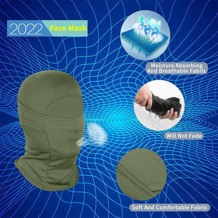 Balaclava Face Mask UV Protection for Men Women Ski Motorcycle Riding Running AU - Aimall