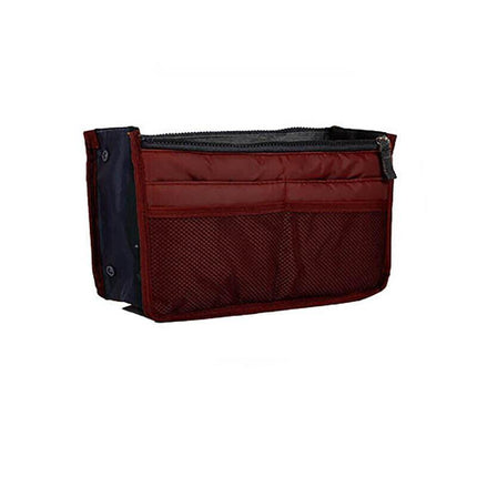 Bag Insert Organiser Handbag Women Travel Makeup Purse Wallet Pouch Organiser AU - Aimall