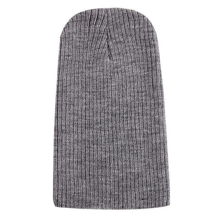 Winter Thermal Warm Women Men Hat Slouch Baggy Hat Beanie Ski Knitted Cap - Aimall