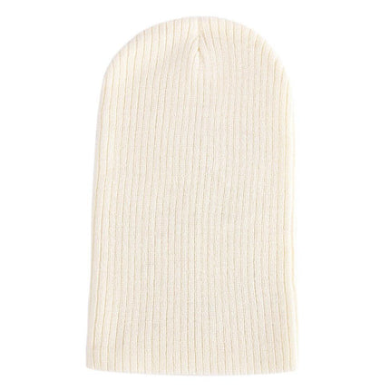 Winter Thermal Warm Women Men Hat Slouch Baggy Hat Beanie Ski Knitted Cap - Aimall