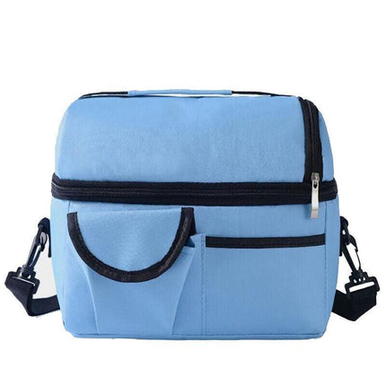 Insulated Lunch Bag Box Tote Cooler For Adults Women Men Hot Cold Food Thermal - Aimall